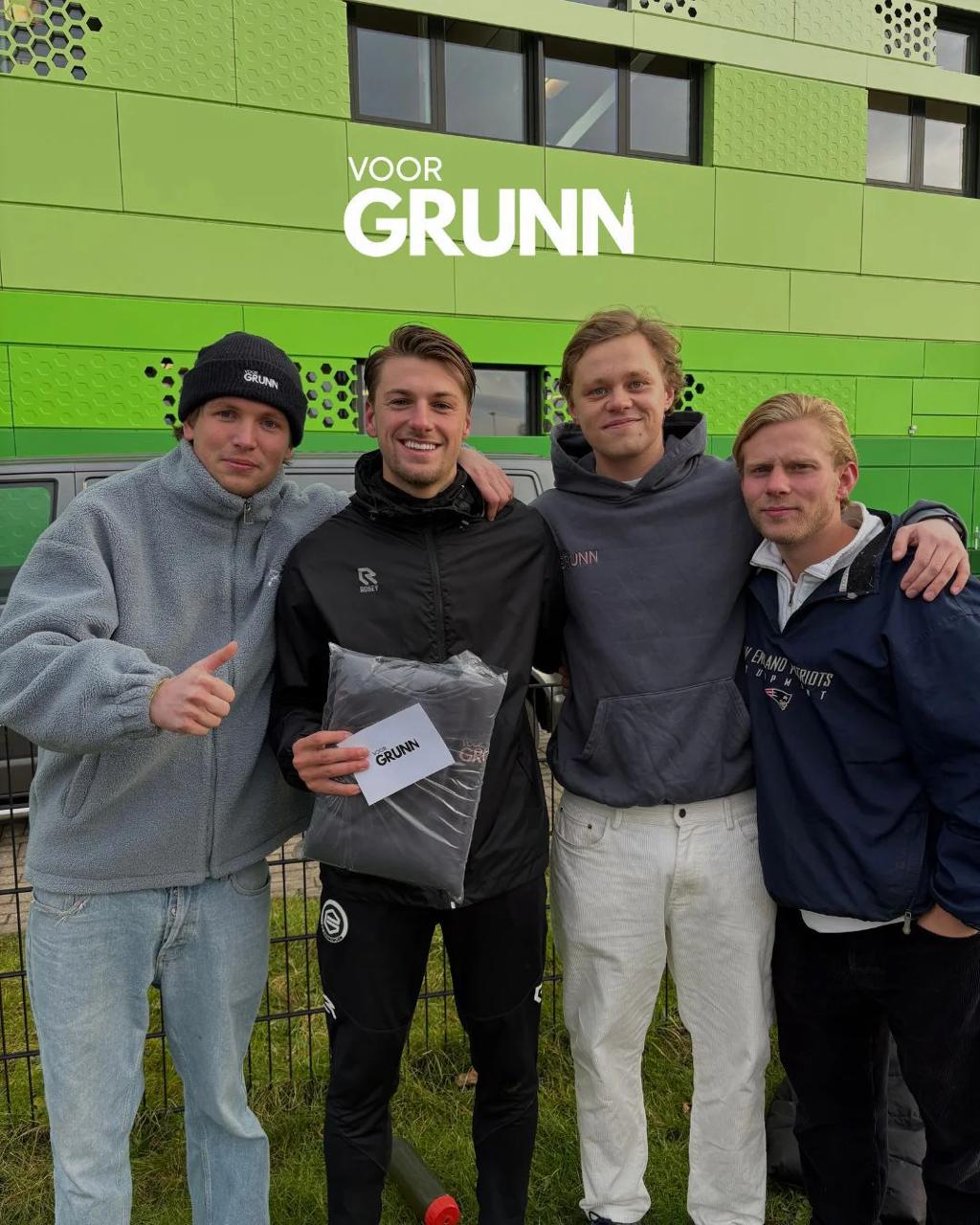 Het team van Voor Grunn